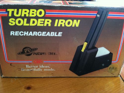 TURBO SOLDER IRON RECHARGEABLE NEW!!