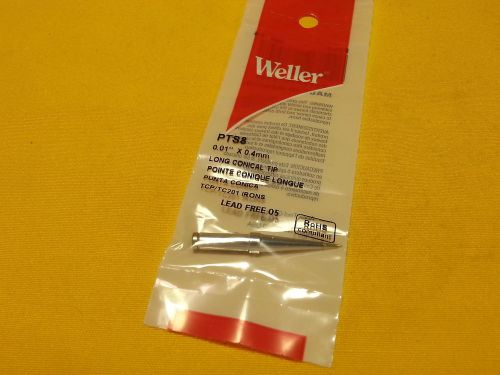Weller Soldering Tip  PTS8 Long Conical Tip 0.01&#034; x0.4mm TCP / TC201 Irons