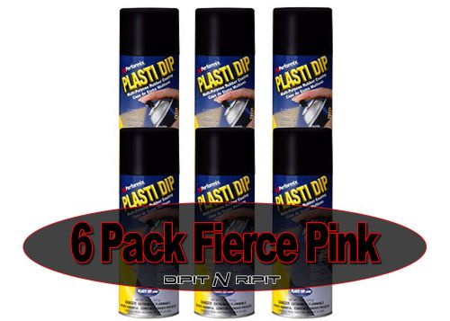 Plasti dip spray cans 11oz 6 pack fierce pink plasti dip rubber coating paint for sale