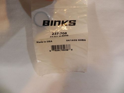 Binks 237-708 O Ring - New Old Stock
