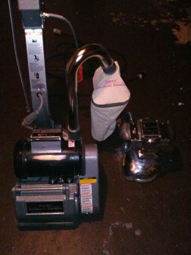 Selling my Clark&#039;s drum floor sander and edger (excellent condition)