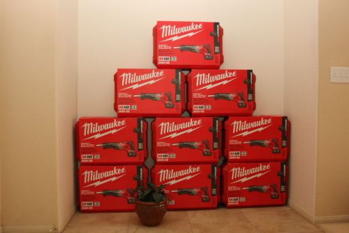 Milwaukee 2620-22 sawzall m18 cordless recip saw tool kit w/ 2 batteries nib for sale