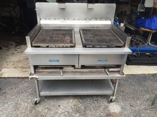 US RANGE 48&#034; CHARBROILER WITH TABLE