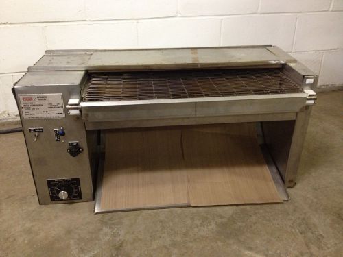 Nieco automatic counter top meat broiler bun toaster model 124 for sale