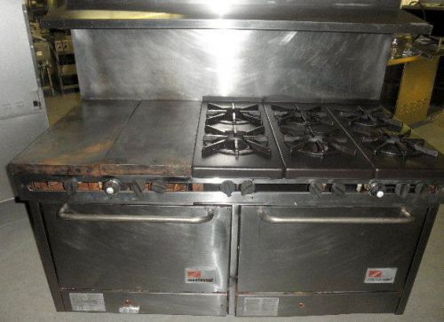 SOUTHBEND range with double standard ovens (natural gas)