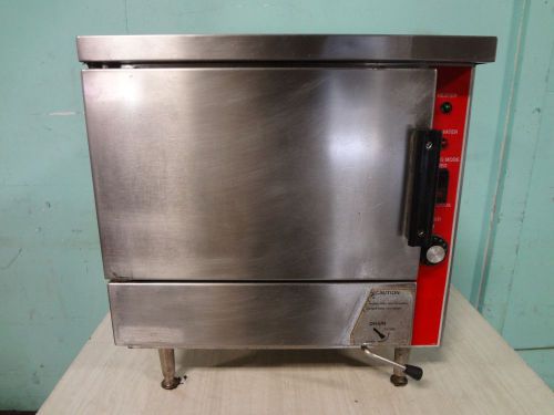 &#034;VULCAN-HART&#034; COMMERCIAL H.D. S.S. COUNTER TOP DUAL PHASE ELECTRIC STEAMER OVEN