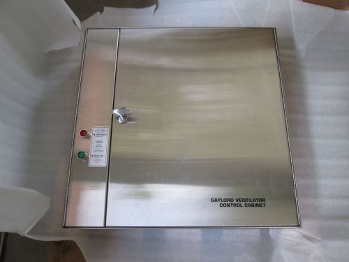 Gaylord ventilator control cabinet, p/n: ngpc-200/440/115-1.250 ~new~surplus~ for sale
