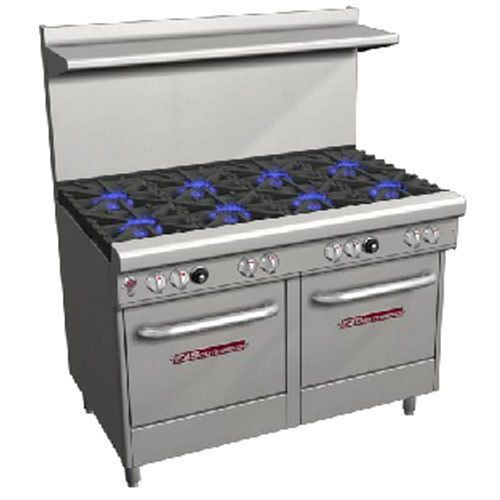 Southbend 4484ee range, 48&#034; wide, 4 star saute burners in front, 4 non clog burn for sale