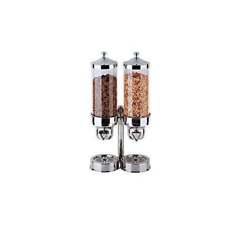Cereal Dispensing Double Tower - Easy Breakfast Serving for Buffets &amp; Catering