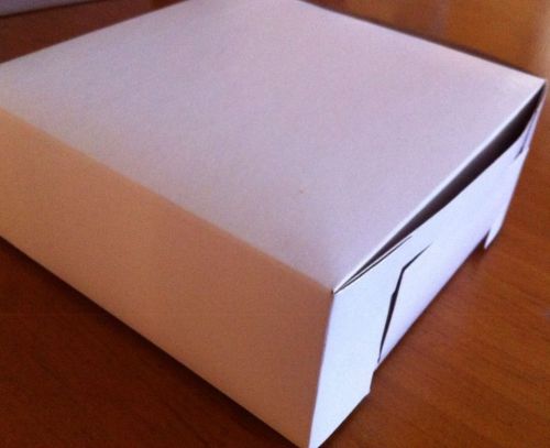 20 Bakery Pastries Cookies  White Board  Boxes  6 x 6 x 2.5