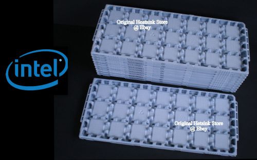 Cpu tray for intel socket lga 771 775 xeon &amp; pentium processor - 12 fits 252 cpu for sale
