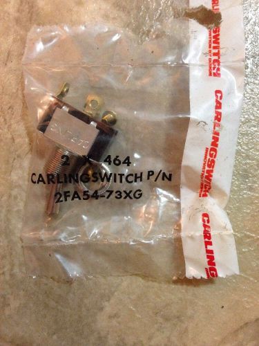 New Carlingswitch Carling 2x464 2FA54-73XG Toggle Switch 15A 125VAC NOS