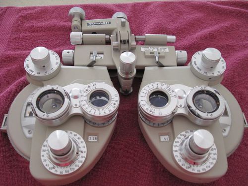TOPCON VT-10 VISION TESTER PHOROPTER PLUS CYLINDER COLOR CREAM/WHITE