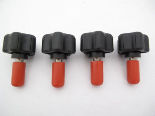 Job Lot of 4 New Seco Replacement Soft Rubber Knobs for Seco Prism Survey Pole