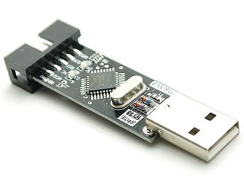 USBASP USBISP AVR Programmer Adapter 3.3/5V 10 Pin Cable USB ATMEGA8 ATMEGA128