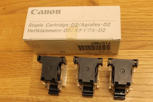 Canon Staple Cartridges D2 F23-2930-000 3 Cartridges