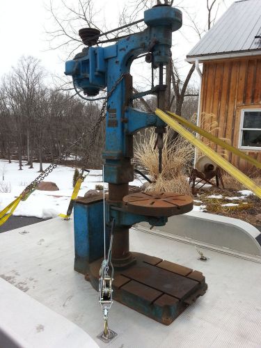 Chas G Allen Co drill press large industrial machine 1.5 hp