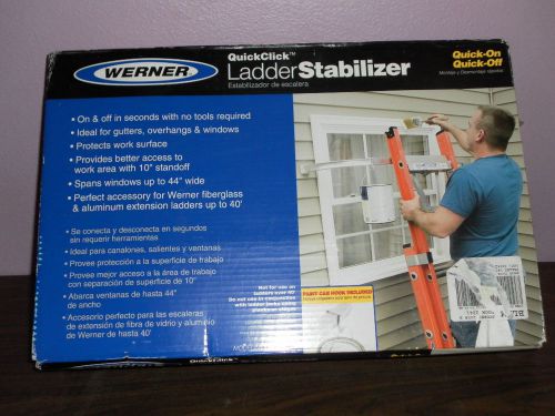 Werner ladder stabilizer quickclick brand new for sale