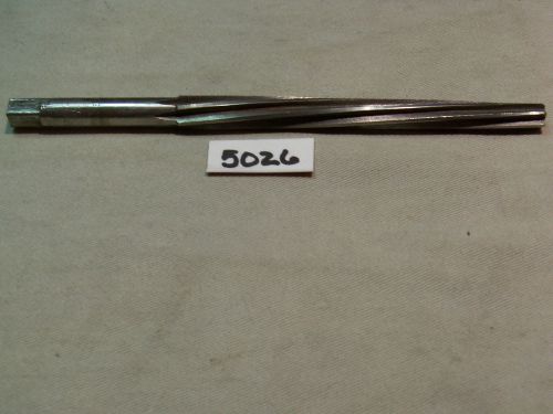 (#5026) Used Machinist USA Made No.6 Spiral Flute Taper Pin Reamer
