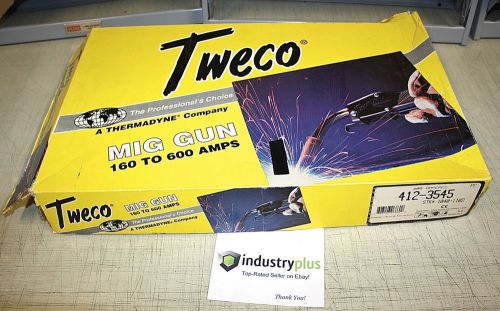 Tweco mig gun 412-3545 400a welding cutting 4123545 air cooled wire weld welder for sale