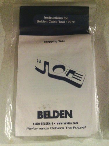 Belden Wire Stripping Tool