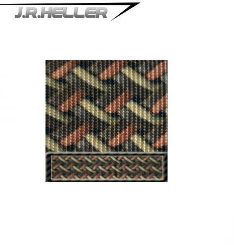 1&#039;&#039; Polyester Webbing (Multiple Patterns) USA MADE!- Leather Weave -1 Yard