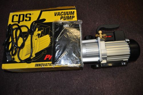 New cps vp6d 6 cfm 2 stage vacuum pump 14d 153164 with manuel and orig box for sale