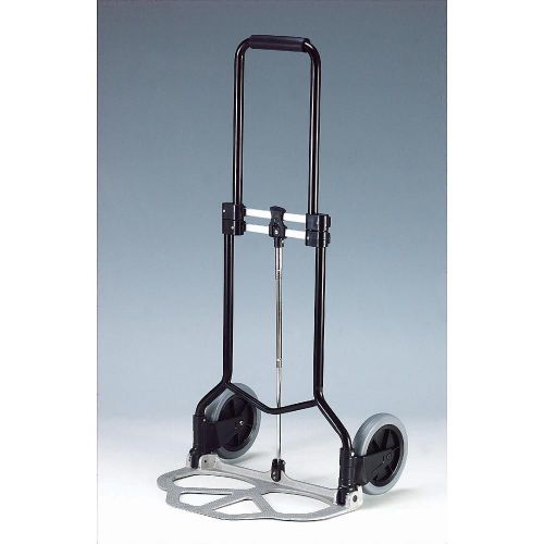 Cart folding dolly push truck hand collapsible trolley luggage aluminium 220 lbs for sale