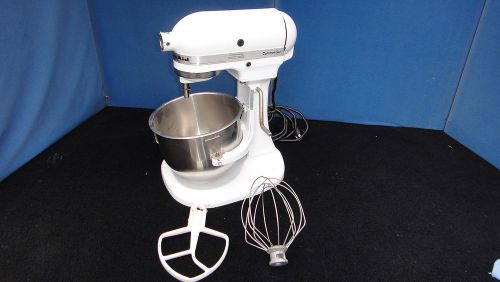 Ka h kitchenaid commercial ksmc50 mixer works great white professional for sale