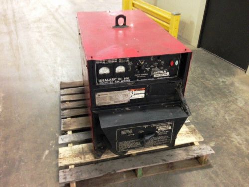 1990&#039;s lincoln dc600 welder power supply w/ k-804 multiprocess switch for sale