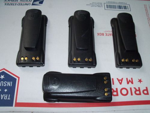 (4) Motorola HNN9008A Batteries