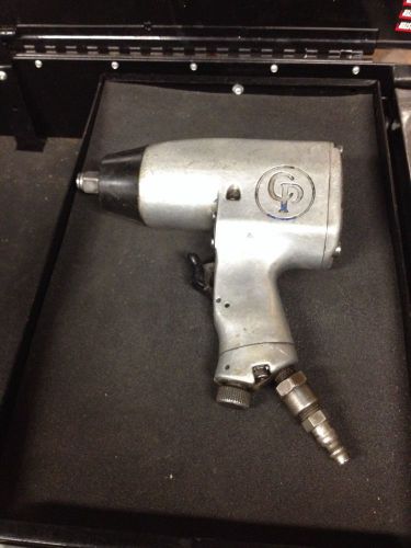 Chicago pneumatic cp 734 air impact wrench mechanic machinist fab tool box find for sale