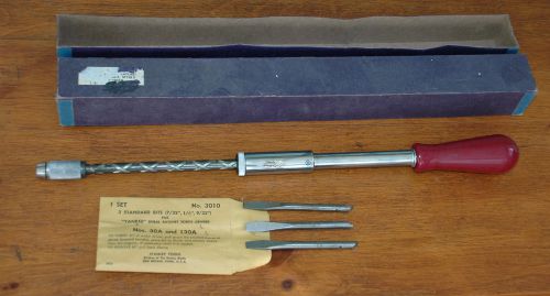 Vintage Stanley  Yankee No. 130A Screw Driver w/bits--? this one out !