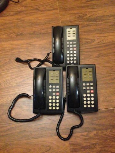 Great Cond | Lot of 3 | Partner 6 Phone Black Euro Avaya Conventional 107854788