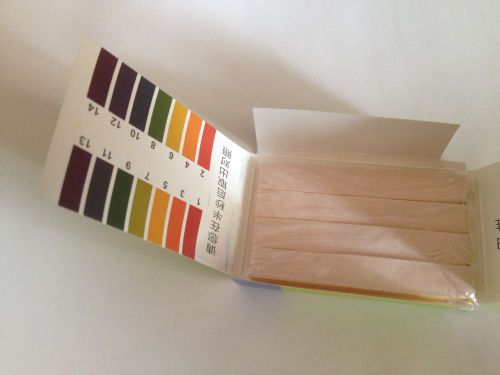 160  litmus testing full range ph1-14 test paper strips brand new for sale