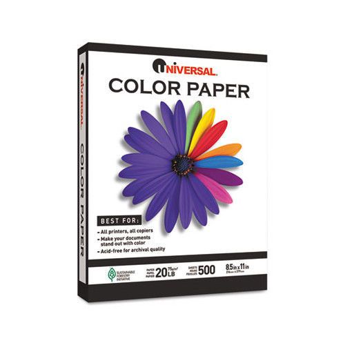 Universal® colored paper, 500 sheets/ream for sale