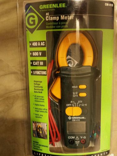 Greenlee CM-410 400A AC Clamp-on Meter