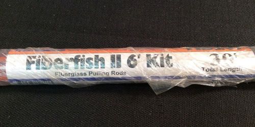 Fiberfish II 6 feet Kit Pulling Rods  30 ft Total Length * New *