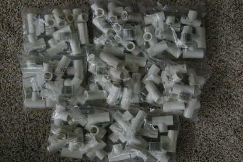 Pvc 1/2&#034; sch 40 slip / thread &#034;tee&#034;  box of 80 fittings for sale