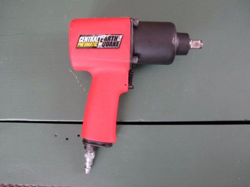 Central Pneumatic Earth Quake 1/2&#034; Professional Air Impact Wrench #68424