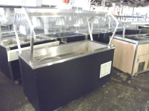VOLLRATH 37065 60&#034; REFRIGERATED MOBILE SALAD OILVE DISPLAY BUFFET TABLE BAR