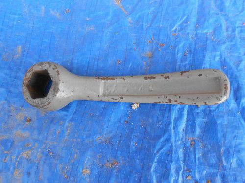 Delta Rockwell Milwaukee banjo or tailstock wrench from a wood lathe. (#2 of 2)