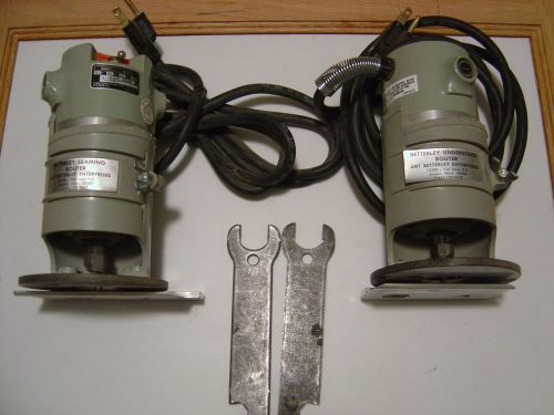 Two Betterley Seaming Routers By Robert Bosch Power Tool Corporation