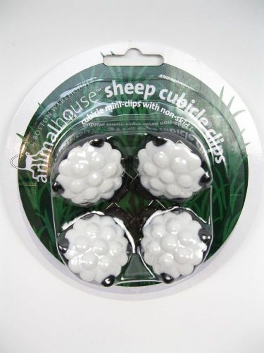 Boston Warehouse Sheep Cubicle Clip S/4