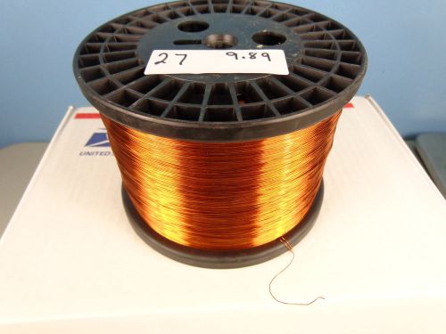 27 AWG Magnet enamel wire   9.89 lbs  15,800&#039;