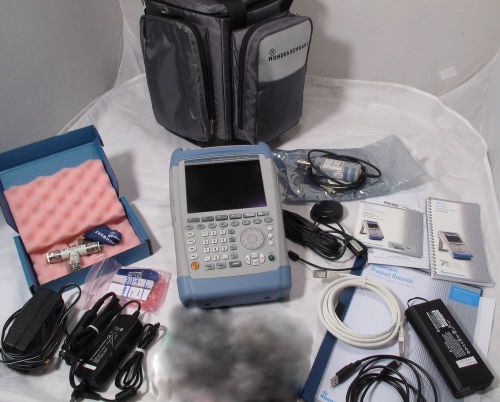 Rohde &amp; schwarz fsh4.24 spectrum analyzer loaded options and accys including lte for sale