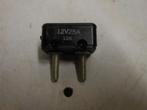Nos circuit breaker f510460 12v 25a  -9h6#1 for sale
