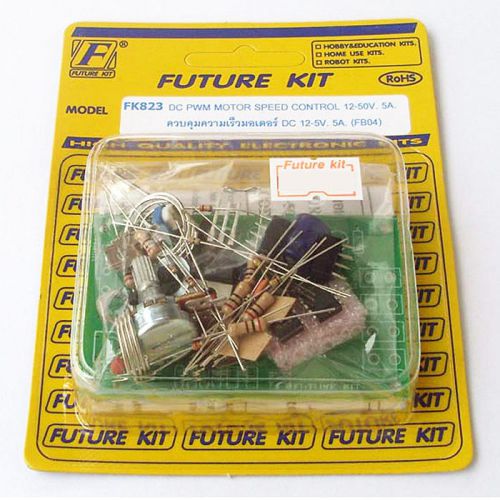 Dc motor speed control hho pwm electronic circuit pcb board kit diy 12-50vdc 5a for sale