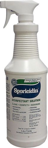 Sporicidin 32oz Pump Spray Bottle Disinfectant Solution Fresh Scent