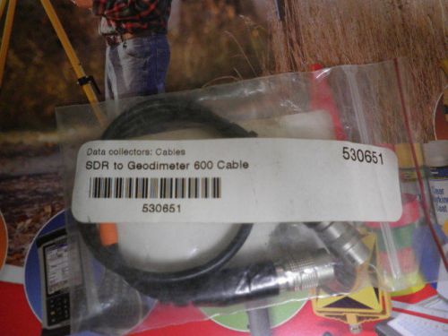 SDR To Geodimeter 600 Cable  Part Number: 530651